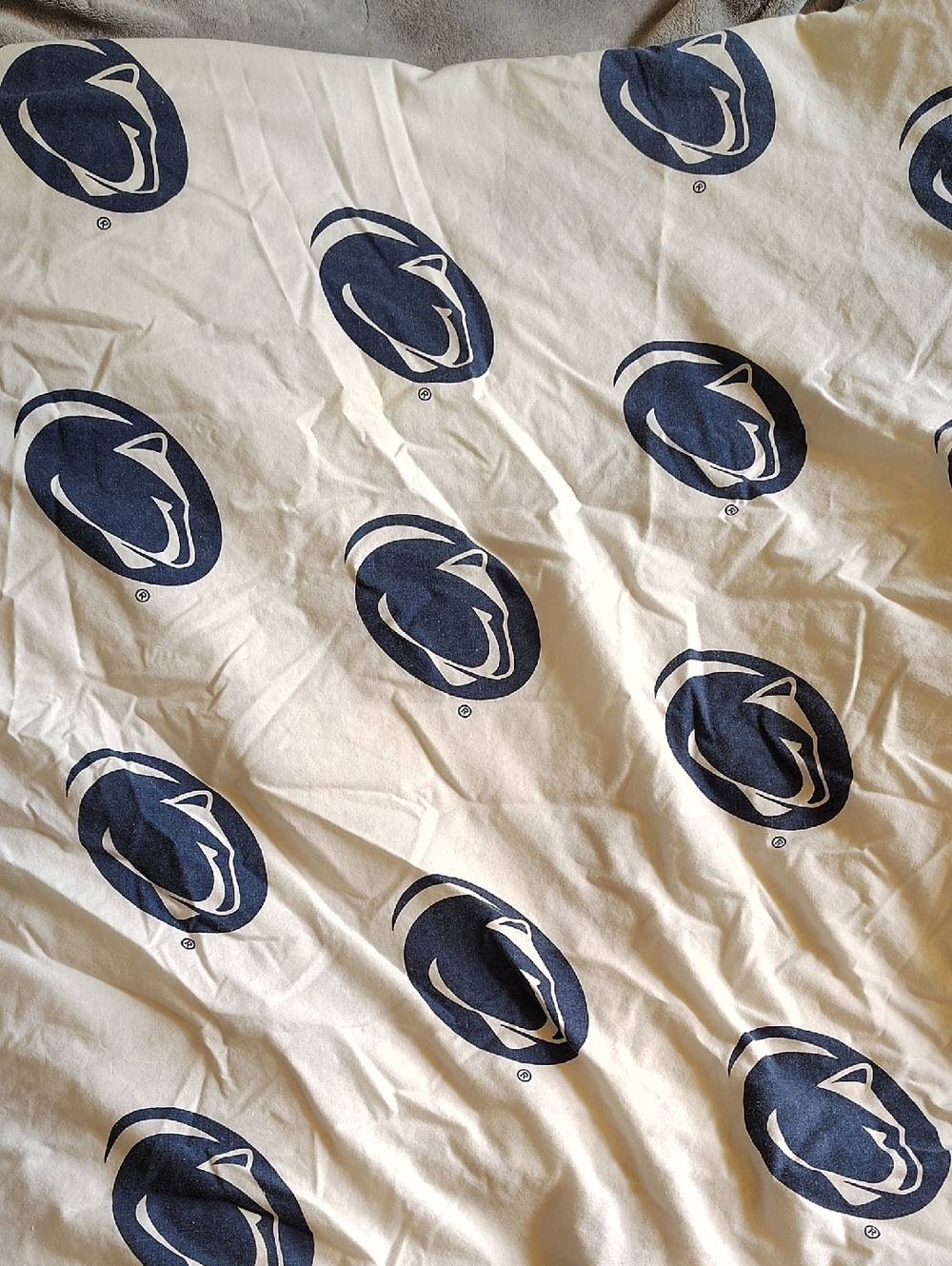 Penn State Logo Bedding Sham